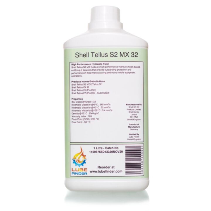 Shell Tellus S2 MX 32 - 1 Litre